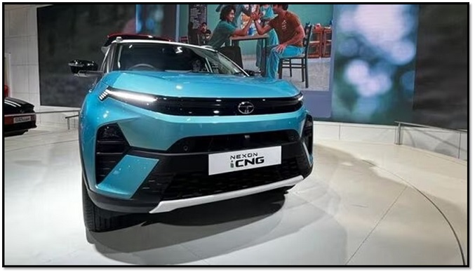 "Tata Nexon iCNG का उदघाटन, इंजन और डिजाइन में नए अपडेट्स के साथ"