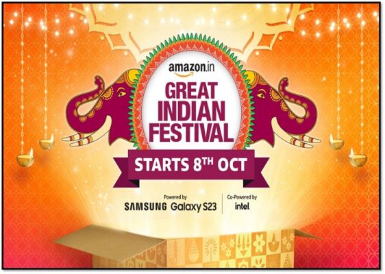 Amazon Great Indian Festival 2023 सेल: 8 अक्टूबर से शुरू, स्मार्टफोन्स से लेकर इलेक्ट्रॉनिक्स पर होगी हांवामी डिस्काउंट्स