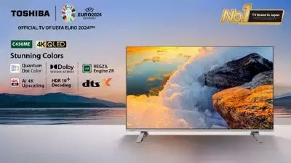 Toshiba QLED TV: भारत में लॉन्च हुआ नया स्मार्ट टीवी