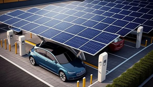 सोलर एनर्जी से इलेक्ट्रिक कार की चार्जिंग