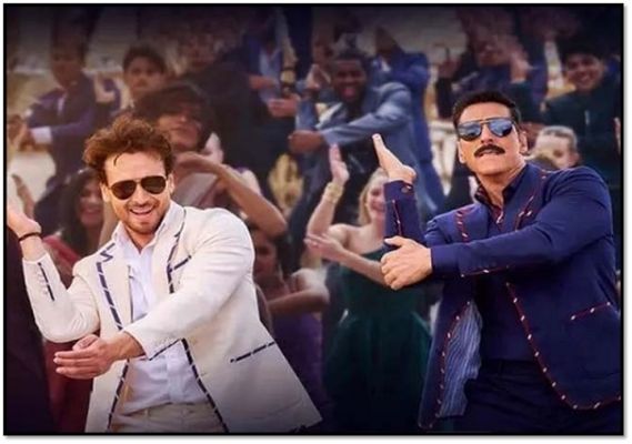 अक्षय कुमार और टाइगर श्रॉफ की फिल्म 'बड़े मियां छोटे मियां' के गाने 'मस्त मलंग झूम' का रिलीजिंग ने उत्साह बढ़ाया