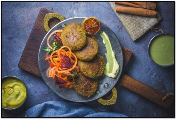 "लखनऊ का मशरूम गलौटी कबाब: स्वादिष्ट और आसान रेसिपी"